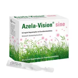 AZELA-Vision sine 0,5 mg/ml silmätipat kerta-annos, 20X0,3 ml
