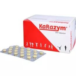 Karazym mahalaukun turvalliset tabletit, 200 kpl