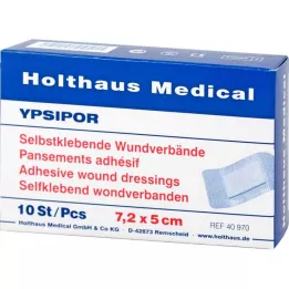 WUNDVERBAND Ypsipor steriili 5x7,2 cm, 50 kpl