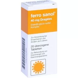 FERRO SANOL ylimääräiset tabletit, 20 kpl