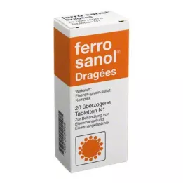 FERRO SANOL päällystetyt tabletit, 20 kpl