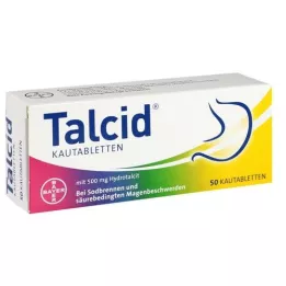 TALCID pureskeltavat tabletit, 50 kpl