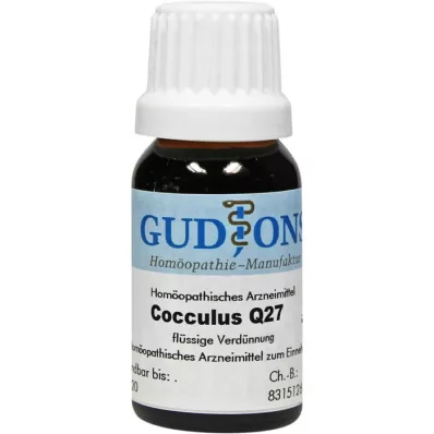 COCCULUS Q 27 -liuos, 15 ml COCCULUS Q 27 -liuos, 15 ml