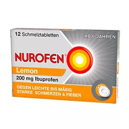 NUROFEN 200 mg Sitruunasulavat tabletit, 12 kpl