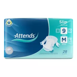 ATTENDS Slip Active 9 M, 28 kpl