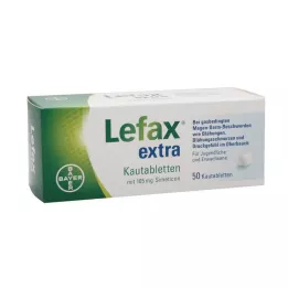 LEFAX ylimääräiset purutabletit, 50 kpl