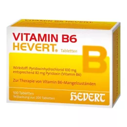VITAMIN B6 HEVERT Tabletit, 200 kpl