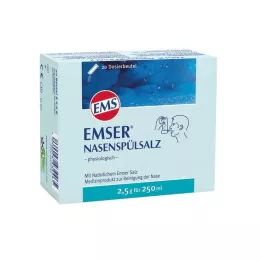 EMSER Nenähuuhtelusuolan fysiologinen pullo, 20 kpl