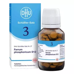 BIOCHEMIE DHU 3 Ferrum phosphoricum D 12 tablettia, 200 kpl