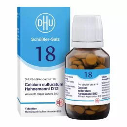 BIOCHEMIE DHU 18 Kalsium rikkiä D 12 tablettia, 200 kpl