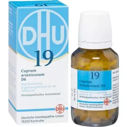 BIOCHEMIE DHU 19 Cuprum arsenicosum d 6 tablettia, 200 kpl