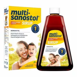 MULTI SANOSTOL Sirup ilman lisättyä sokeria, 260 g