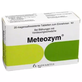 METEOZYM Film -päällystetyt tabletit, 20 kpl