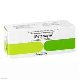 METEOZYM Kalvopäällysteiset tabletit, 50 kpl
