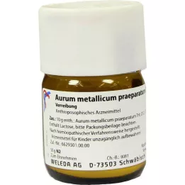 AURUM METALLICUM PRAEPARATUM D 12 -tritointi, 50 g