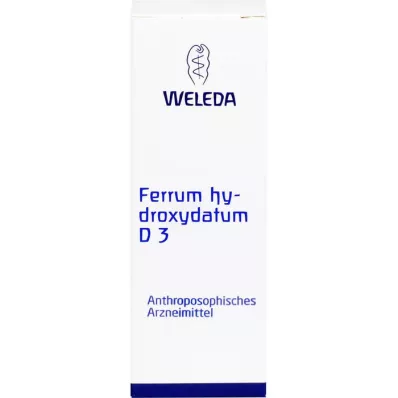 FERRUM HYDROXYDATUM D 3 Trituraatio, 50 g