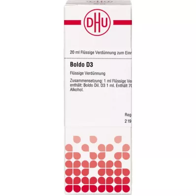 Boldo D 3, 20 ml Boldo D 3, 20 ml