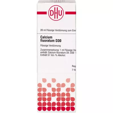 Kalsiumflulaatio D30, 20 ml Kalsiumflulaatio D30, 20 ml