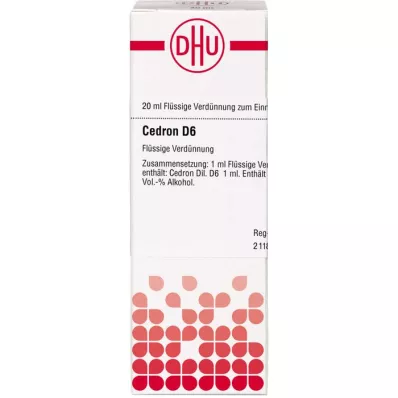 CEDRON D 6 Laimennus, 20 ml