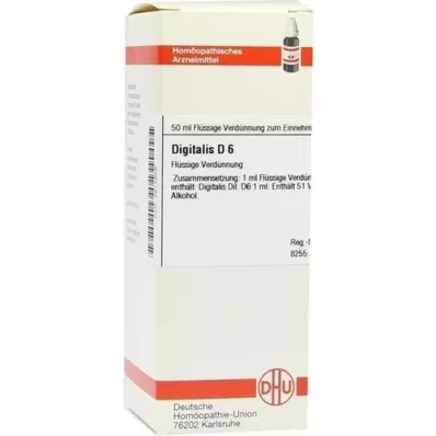 Digitalis D6, 50 ml