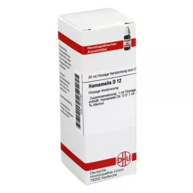 HAMAMELIS D 12 Laimennus, 20 ml