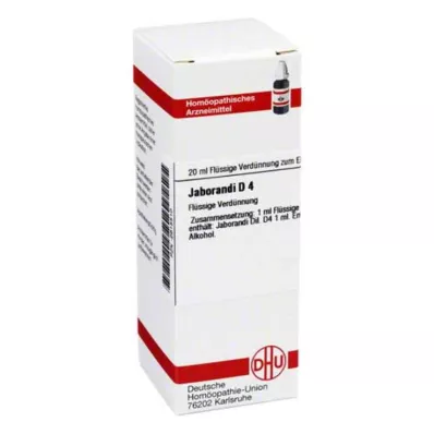 JABORANDI D 4 Laimennus, 20 ml JABORANDI D 4 Laimennus, 20 ml