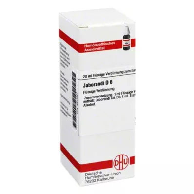 JABORANDI D 6 Laimennus, 20 ml