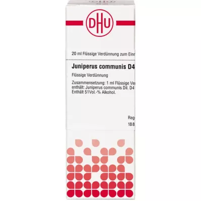 JUNIPERUS COMM D 4, 20 ml