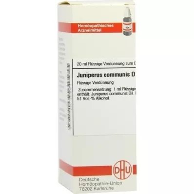JUNIPERUS COMM D 6, 20 ml JUNIPERUS COMM D 6, 20 ml