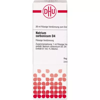 Natrium CARB D 4, 20 ml