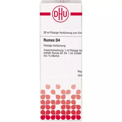 RUMEX D 4 Laimennus, 20 ml