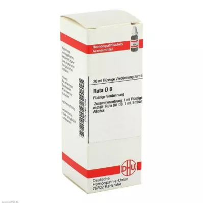 RUTA D 8 Laimennus, 20 ml RUTA D 8 Laimennus, 20 ml