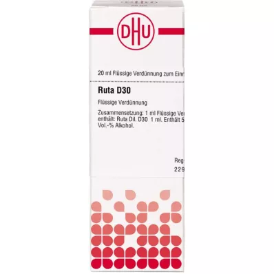 RUTA D 30 Laimennus, 20 ml