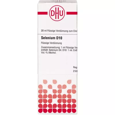 SELENIUM D 10 Laimennus, 20 ml