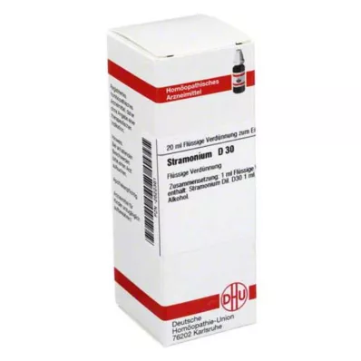 STRAMONIUM D 30 Laimennus, 20 ml STRAMONIUM D 30 Laimennus, 20 ml