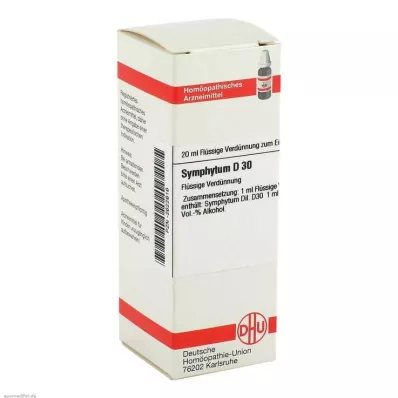SYMPHYTUM D 30 Laimennus, 20 ml