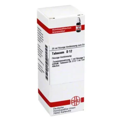TABACUM D 12 Laimennus, 20 ml TABACUM D 12 Laimennus, 20 ml