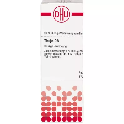 THUJA D 8, 20 ml THUJA D 8, 20 ml