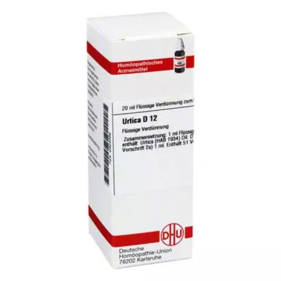 URTICA D 12 Laimennus, 20 ml