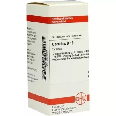 Cocculus D10, 80 kpl