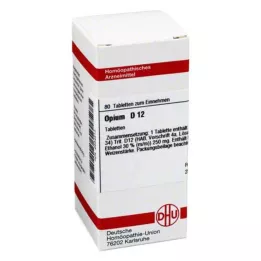OPIUM D 12 tablettia, 80 kpl