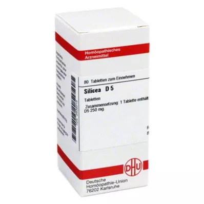 SILICEA D 5 tablettia, 80 kpl