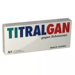 TITRALGAN Kipulääketabletit, 10 kpl
