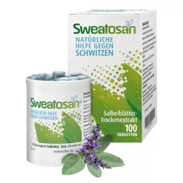 SWEATOSAN päällystetyt tabletit, 100 kpl