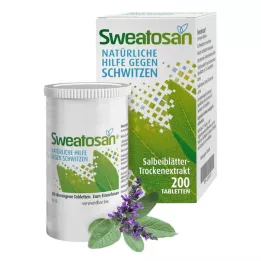 SWEATOSAN päällystetyt tabletit, 200 kpl