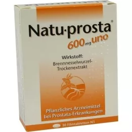 NATUPROSTA 600 mg UNO -kalvopäällystetyt tabletit, 30 kpl
