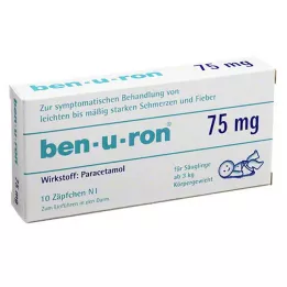 BEN-U-RON 75 mg peräpuikot, 10 kpl