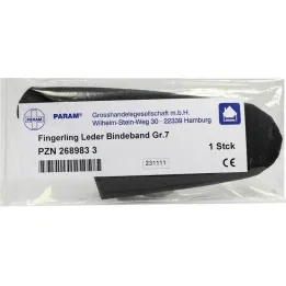 Fingerling nahka koko 7 roskakorilla, 1 kpl