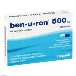 BEN-U-RON 500 mg kapselit, 20 kpl