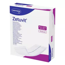 ZETUVIT Imukykyiset kompressit steriilit 20x20 cm, 15 kpl